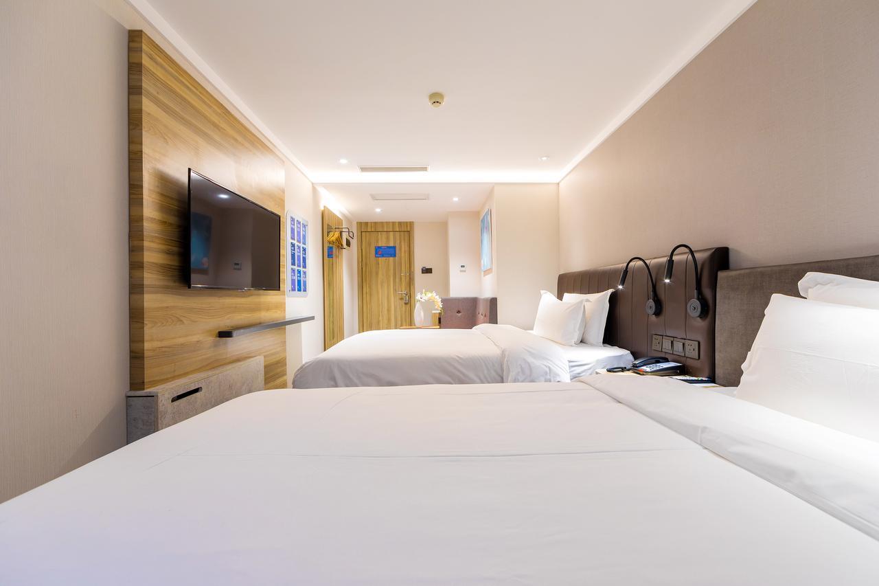 Hanting Premium Hotel Shanghai Dapu Bridge Riyueguang Shopping Mall Exterior photo